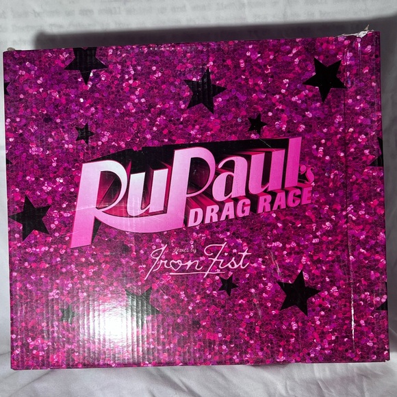 NIB RuPauls Drag Race for Iron Fist Snakeskin Peep Toe Heel | Gradient Heels - Picture 14 of 15